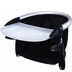 Phil & Teds Lobster Chair w/ Portable Tray, Black